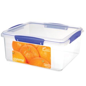 sistema 1850 klip it collection rectangle food storage container