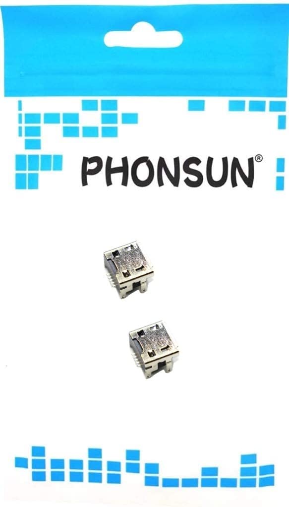 PHONSUN Replacement USB Charging Port for JBL Flip 3 Bluetooth Speakers (Pack of 2)