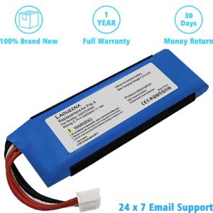 LAQUEENA GSP872658G 4000mAh Battery Compatible with JBL Flip 4, Flip 4 Special Edition Waterproof Bluetooth Speaker with Tools Battery Part NO Flip4 GSP872693 01 3.7V