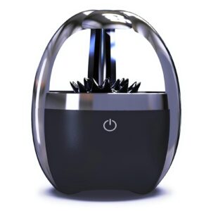 interyi ferrofluid speaker - music comes to life with dancing ferrofluid, bluetooth 5.0 wireless speaker, and 4-color customizable lights