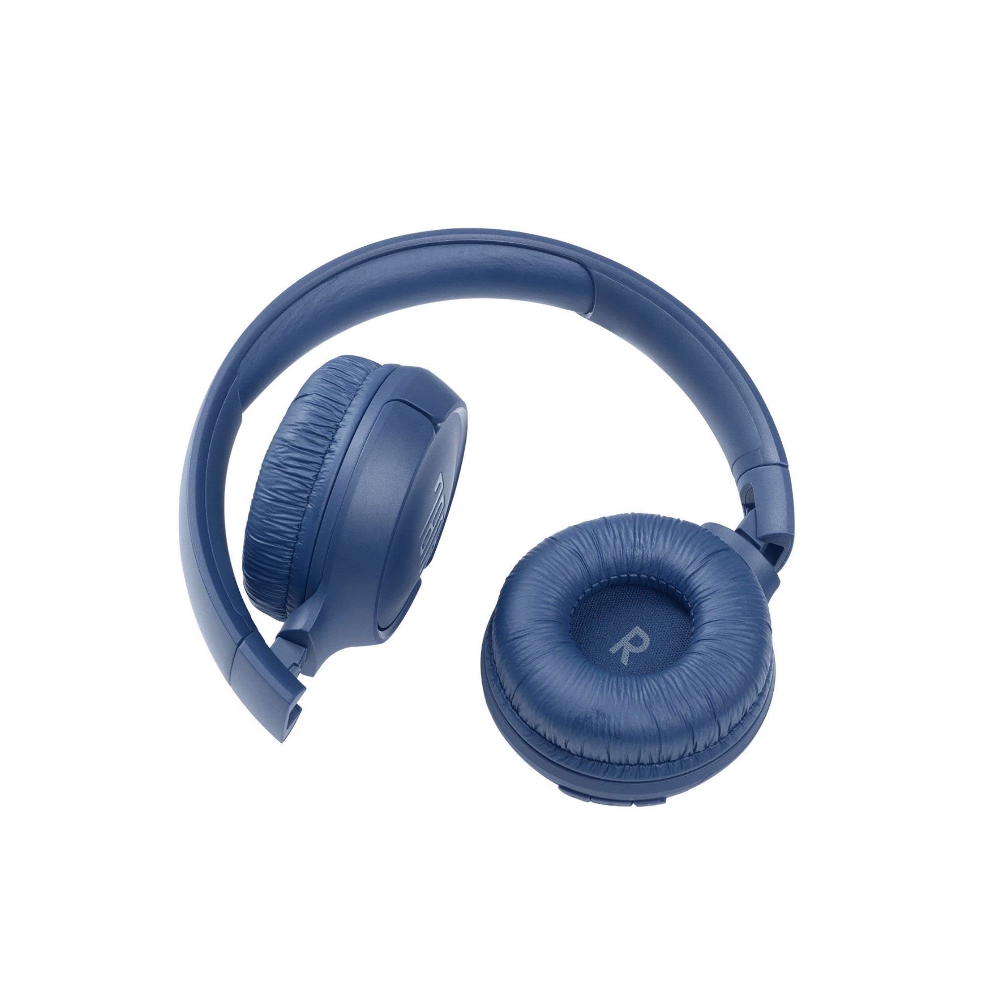 JBL Tune 510BT Wireless On-Ear Headphones with Purebass Sound + JBL Go 3 Portable Bluetooth Speaker - Blue