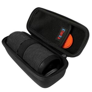 Khanka Hard Travel Case Replacement for JBL Flip 3 / Flip 4 / Flip 5 / Flip 6 Waterproof Splashproof Portable Bluetooth Speaker