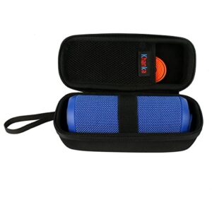 Khanka Hard Travel Case Replacement for JBL Flip 3 / Flip 4 / Flip 5 / Flip 6 Waterproof Splashproof Portable Bluetooth Speaker