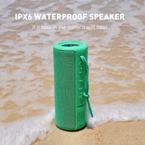 MIATONE BOOMBOX Portable Bluetooth Speaker, for Her Him Women Men - Green