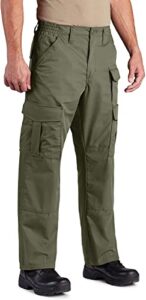 propper men's uniform tactical pant, olive green, 40'' x 30''