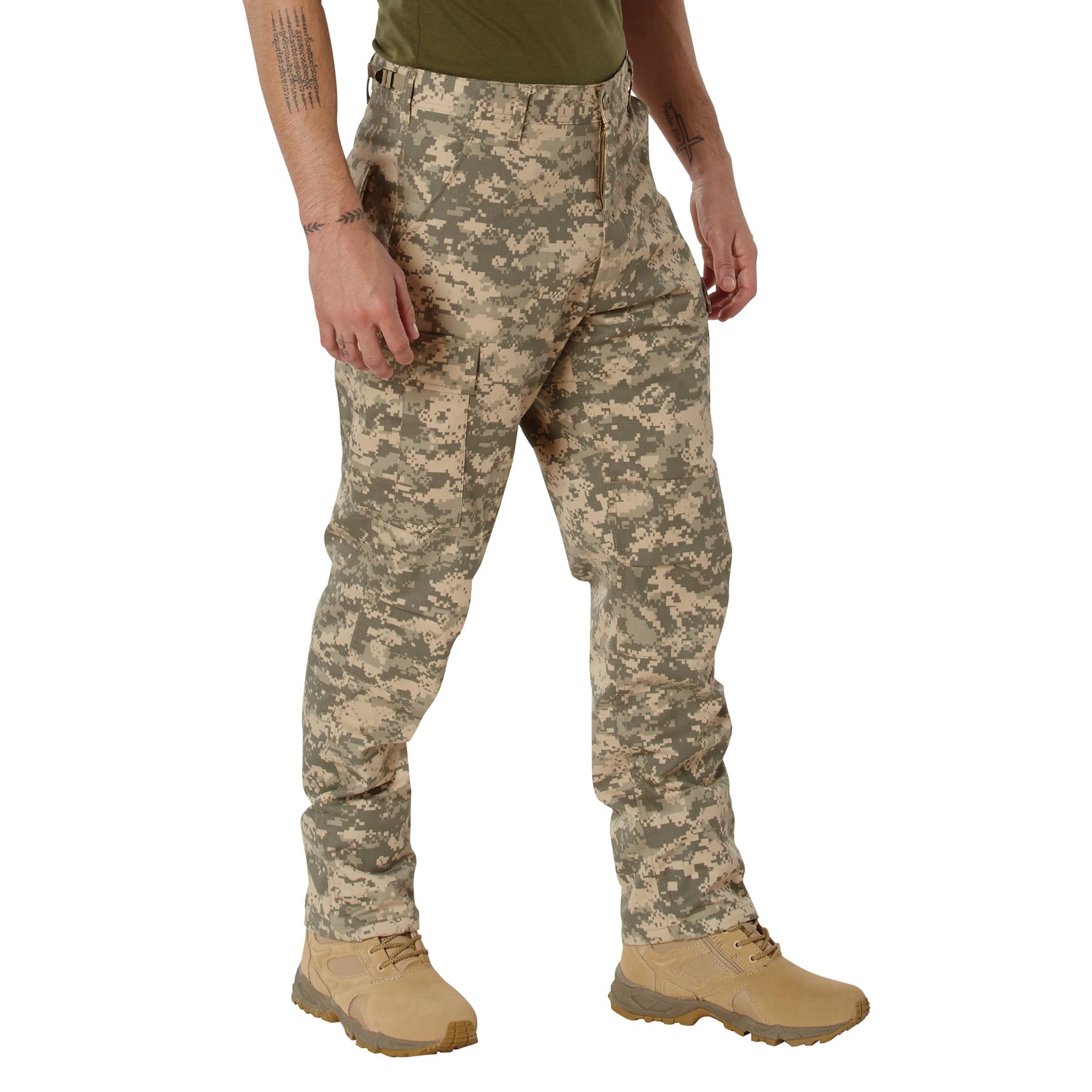 Rothco Digital Camo Tactical BDU Pants (US, Alpha, Medium, Regular, Regular, ACU Digital Camo)