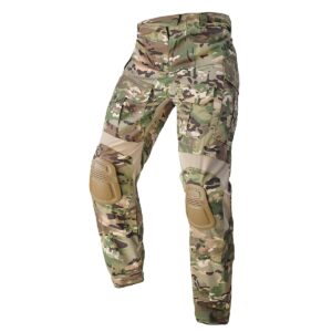 han·wild combat pants tactical pant with knee pads multicam rip-stop trousers airsoft hunting pants