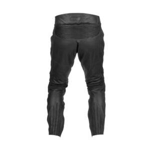 Noru Men's Kuro Armored Leather Motorcycle Riding Pants Warm Weather Sport-Touring Black