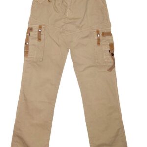 ETHANOL Men's Relaxed Cargo Pants with 6 Big Pockets Casual Work Combat Trousers APLC44098 KHK 38