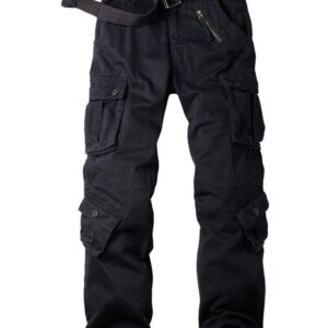 AKARMY Womens Cargo Pants with Pockets Outdoor Casual Ripstop Camo Military Combat Construction Work Pants