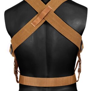 Rothco Combat Suspenders, Coyote Brown