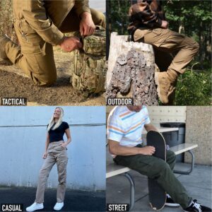 Rothco Color Camo Tactical BDU Pants - Rugged Outdoor Hiking Cargos Uniform Pant (US, Alpha, Large, Regular, Long, City Camo)