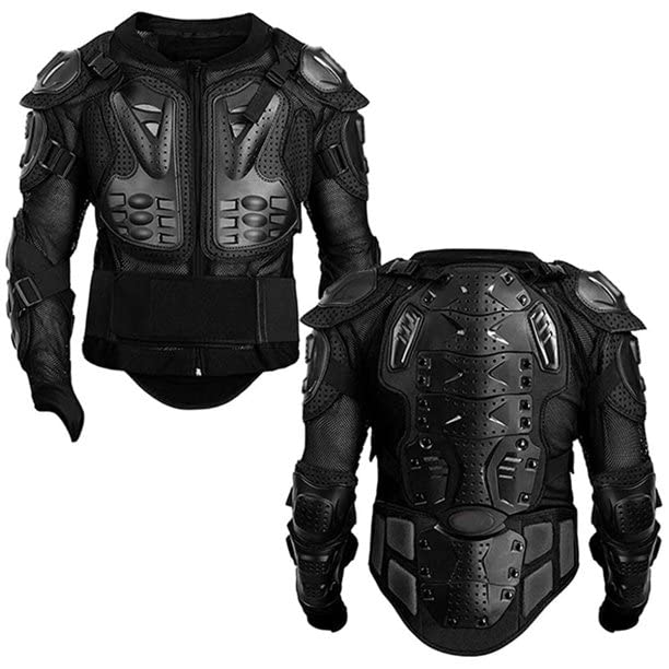 Motorcycle Protective Jacket Full Body Armor Dirt Bike Gear ATV Safety Motocross Protector Bike Body Armors Cycling Biking Riding Protector for Mountain Bike MTB KTM Off-Road Skiing Skating Men Women