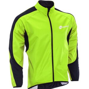 sponeed Wind Breakers Thermals for Men Cycling Jackets Windproof Fleece Coat for Biking US L Green