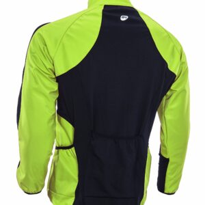 sponeed Wind Breakers Thermals for Men Cycling Jackets Windproof Fleece Coat for Biking US L Green