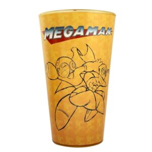 JUST FUNKY Capcorm Game Mega Man and Zero Pint Glass - Novelty Drinking Glasses Kids Gifts Toys, (16 OZ)