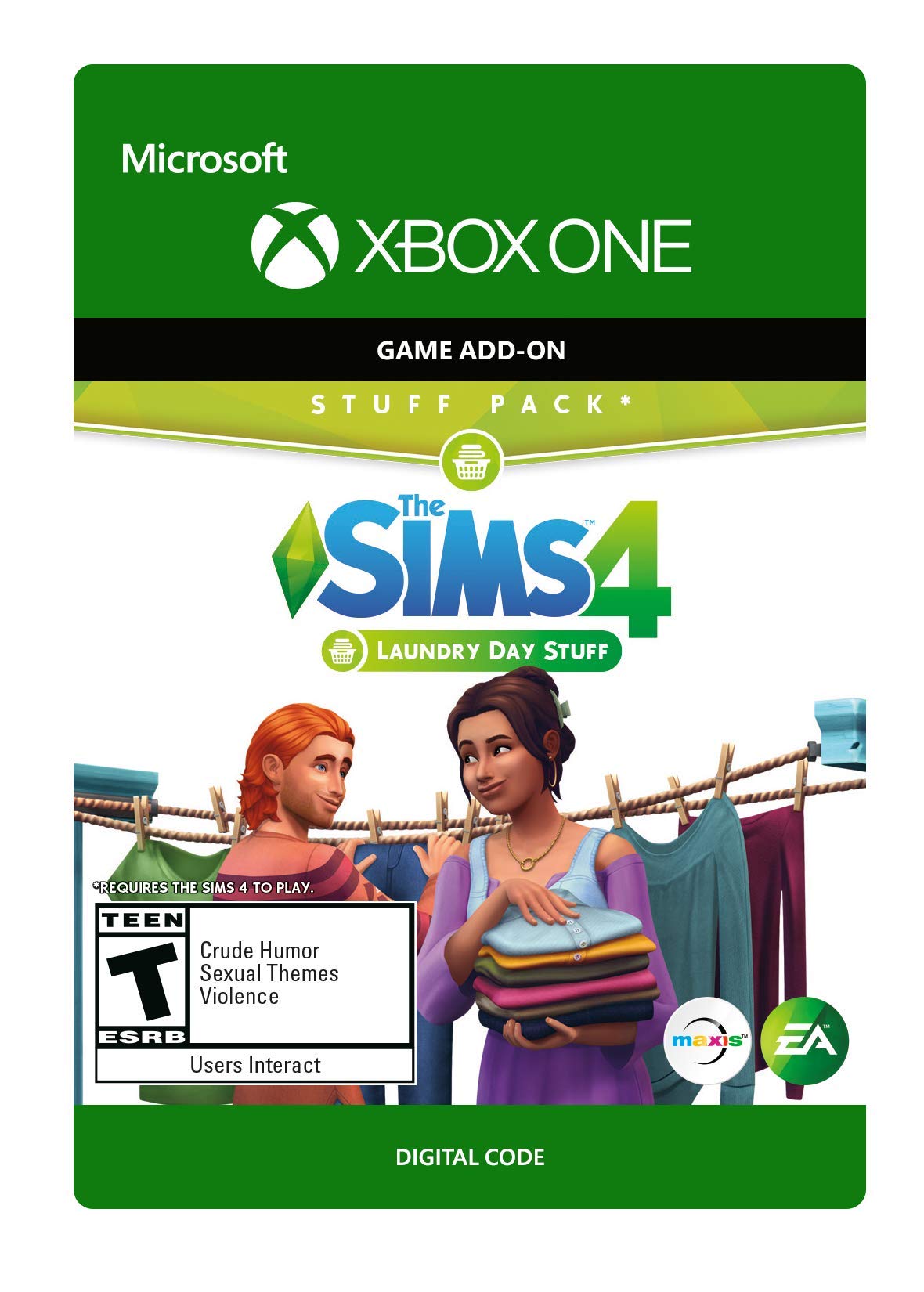 The Sims 4 - Laundry Day Stuff - Xbox One [Digital Code]