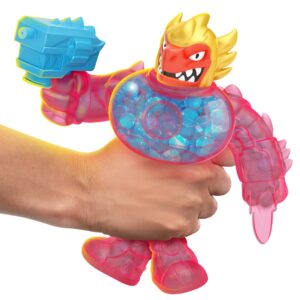 Heroes of Goo Jit Zu Galaxy Hero 2 Pack. Blazagon and Orbitox with All New Water Blasters.