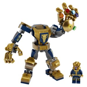 LEGO Marvel Avengers Thanos Mech 76141 Cool Action Building Toy for Kids with Mech Figure Thanos Minifigure (152 Pieces)