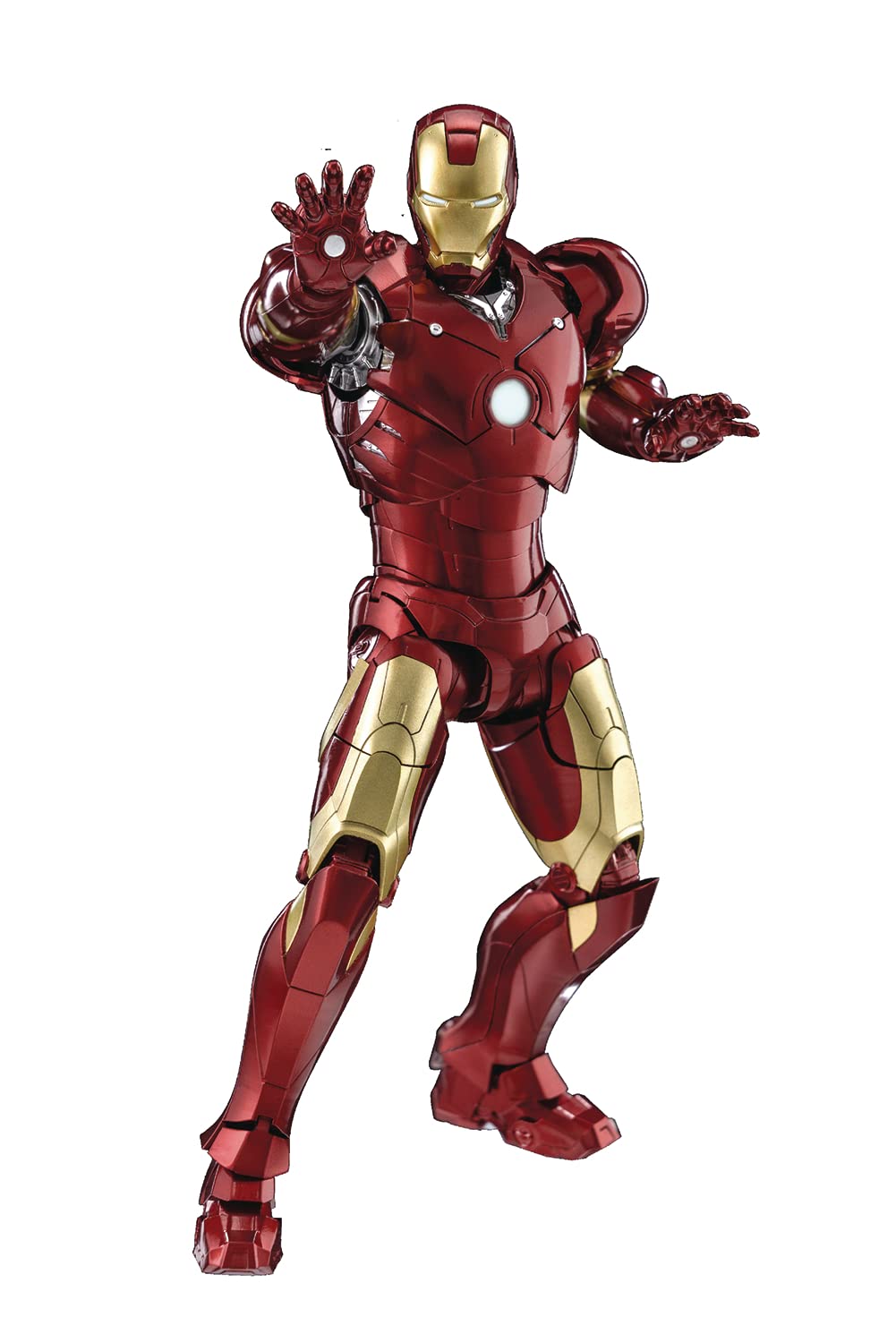 Marvel Infinity Saga: Iron Man Mark 3 Deluxe 1:12 Scale Action Figure