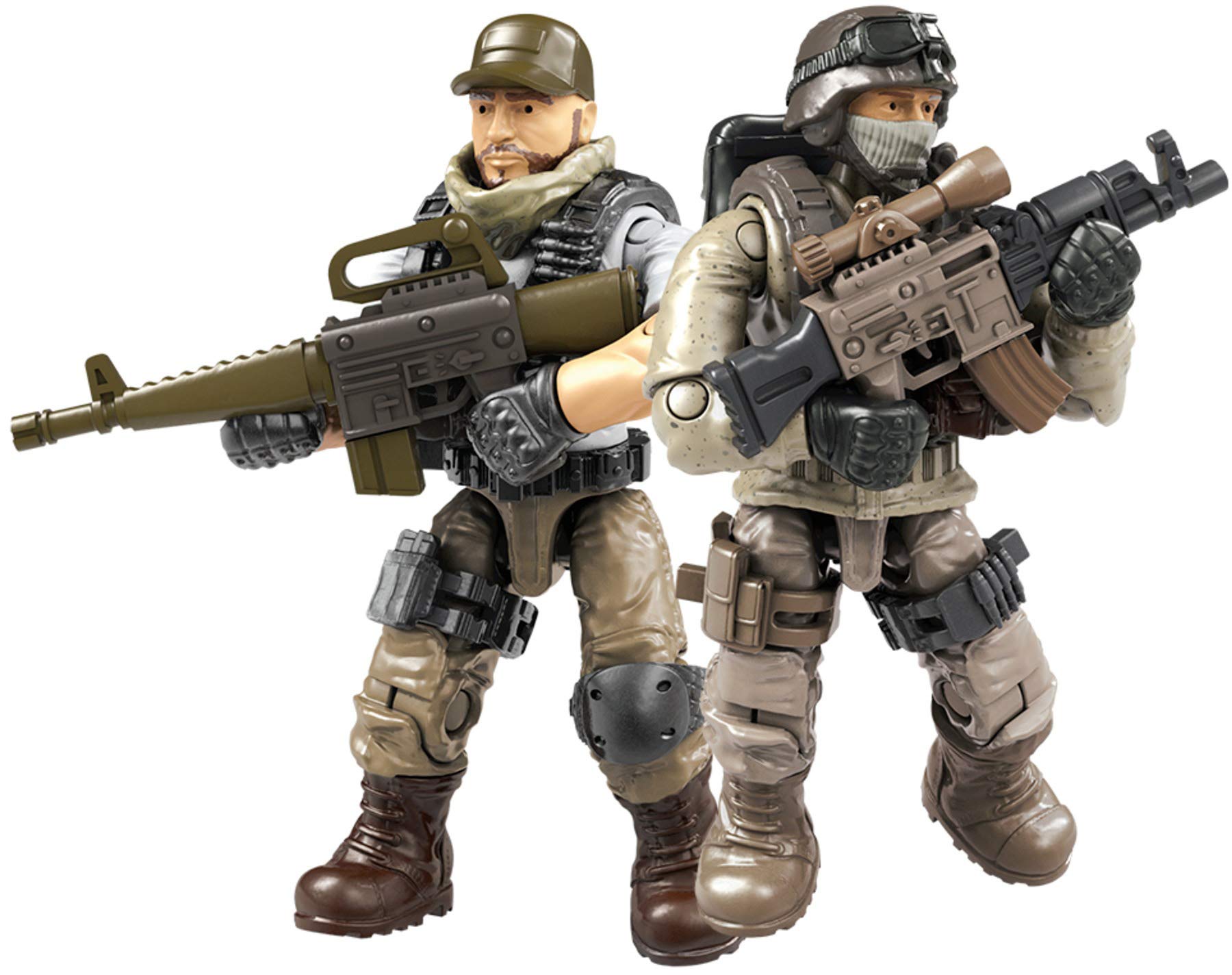 Mega Construx Call of Duty Desert Snipers Vs. Mercenaries, Multi (GCP06)