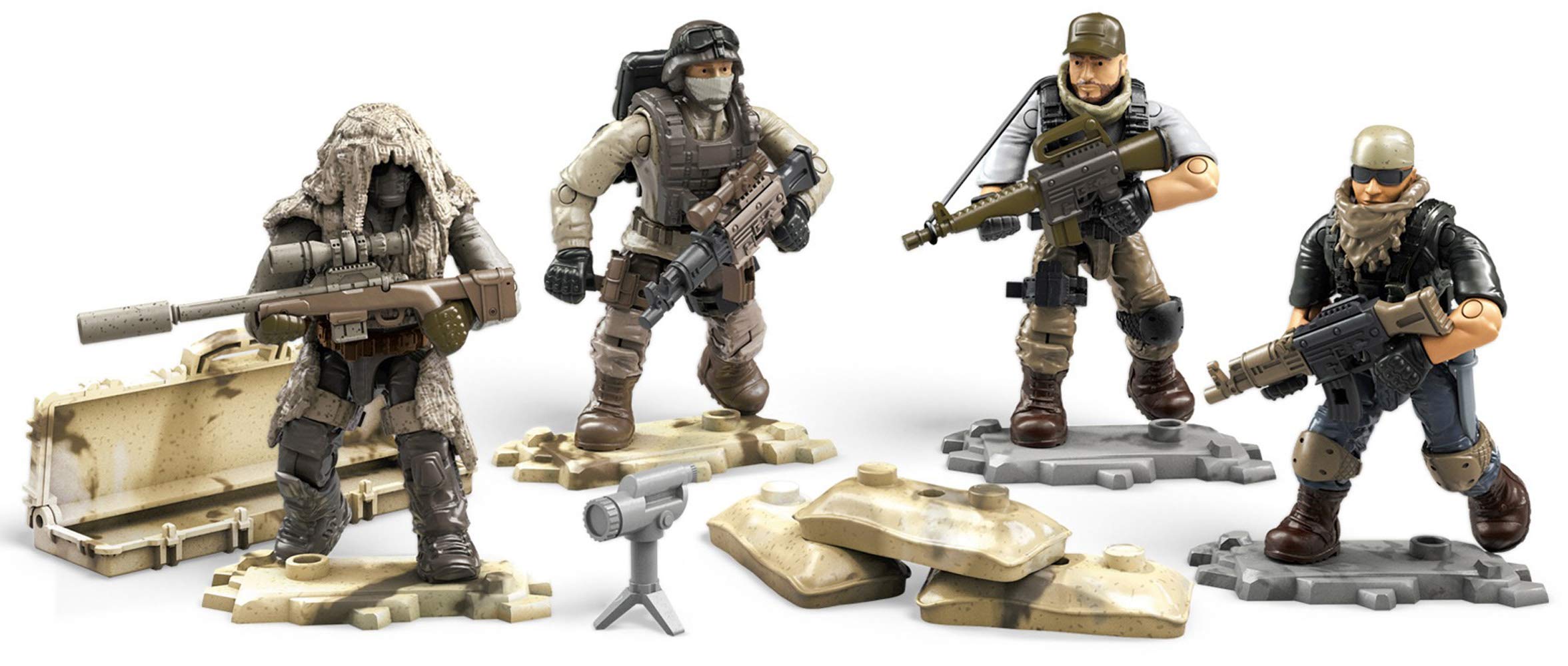 Mega Construx Call of Duty Desert Snipers Vs. Mercenaries, Multi (GCP06)