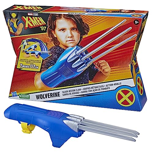 Marvel Studios X-Men '97 Wolverine Slash Action Claw Role Play Toy, Super Hero Toys, Toys for 5 Year Old Boys and Girls