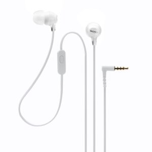 Sony MDREX15AP Fashion Color EX Series Earbud Headset with Mic (White)