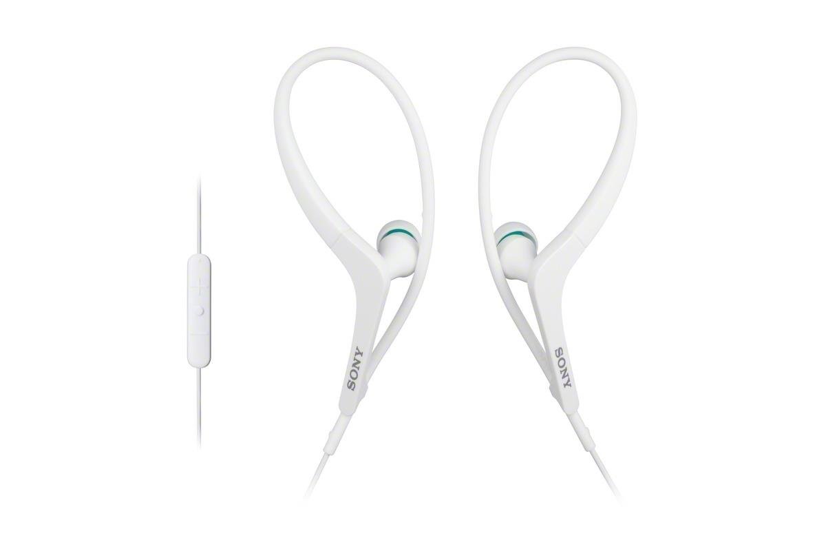 Sony MDR-AS400IP/W Active Sports Headphones, White