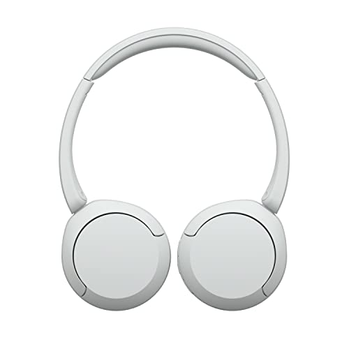 Sony Wireless Bluetooth Headphones - Up to 50 Hours Battery Life with Quick Charge Function, On-Ear Model - WH-CH520W.CE7 - Limited Edition - Matte White