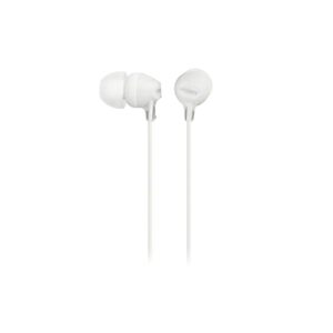 sony mdr-ex15lpw white in ear headphones mdrex15