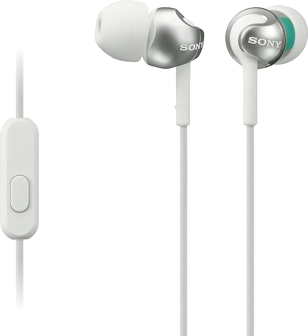 Sony MDREX110AP/W Step-Up EX Series Earbud Headset White