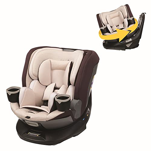 Safety 1st Turn and Go 360 DLX Rotating All-in-One Car Seat, Provides 360° seat Rotation, Dunes Edge