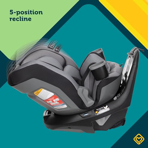 Safety 1st Turn and Go 360 DLX Rotating All-in-One Car Seat, Provides 360° seat Rotation, Dunes Edge