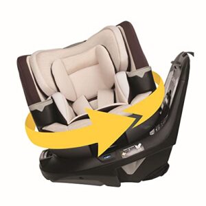 Safety 1st Turn and Go 360 DLX Rotating All-in-One Car Seat, Provides 360° seat Rotation, Dunes Edge