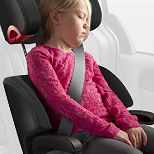 Clek Oobr High Back Booster Seat with Adjustable Headrest, Reclining Design, Latch System, and Retardant-Free Fabric, Mammoth