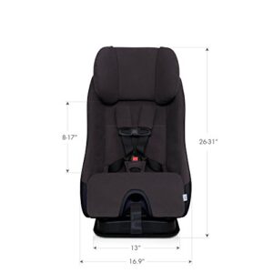 Clek Fllo Convertible Car Seat, Pitch Black (Crypton C-Zero Performance Fabric)