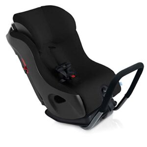 Clek Fllo Convertible Car Seat, Pitch Black (Crypton C-Zero Performance Fabric)