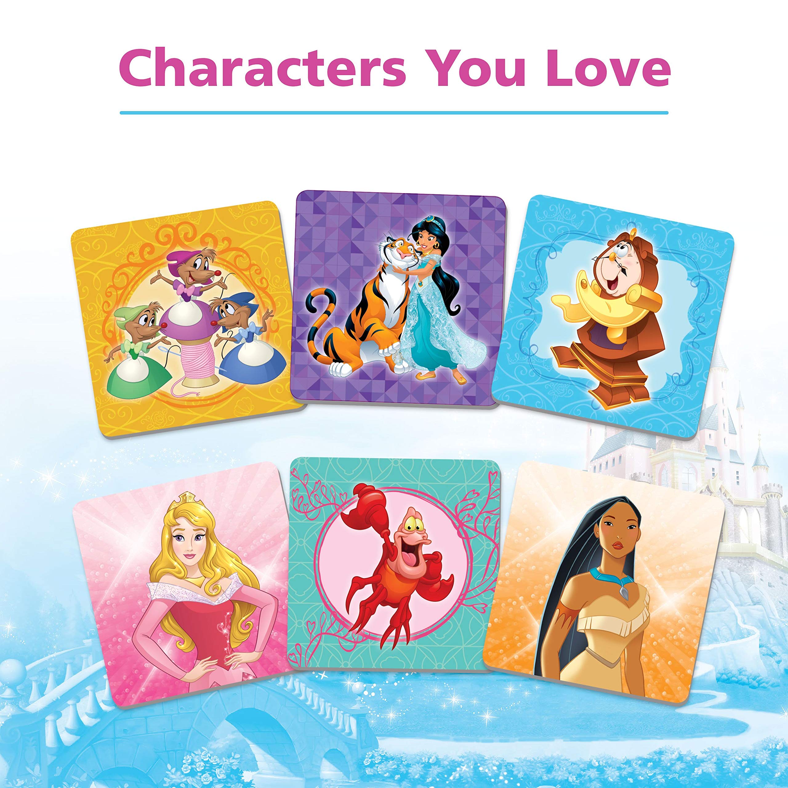 Wonder Forge Disney Princess Matching Game - Fun & Quick Memory Game for Kids | Engaging Toy for Ages 3-5 Years | Features Beloved Disney Princesses | Ideal for Solo or Family Play