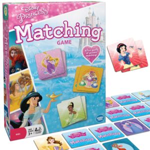 Wonder Forge Disney Princess Matching Game - Fun & Quick Memory Game for Kids | Engaging Toy for Ages 3-5 Years | Features Beloved Disney Princesses | Ideal for Solo or Family Play