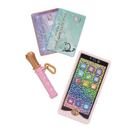 Disney Princess Style Collection Phone Includes 1 Play Phone, 1 Clutch Case, 1 Play Lip Gloss with Lid and 2 Play Credit Cards