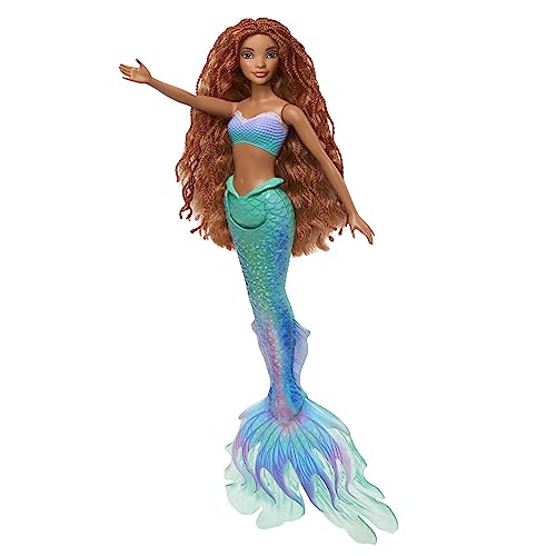 Mattel Disney Toys, The Little Mermaid Ariel Fashion Doll with Signature Outfit, Inspired by Disney’s The Little Mermaid Movie