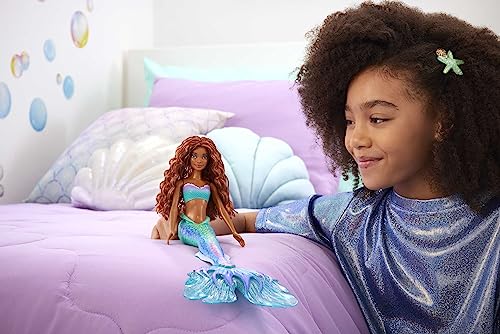 Mattel Disney Toys, The Little Mermaid Ariel Fashion Doll with Signature Outfit, Inspired by Disney’s The Little Mermaid Movie