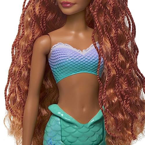 Mattel Disney Toys, The Little Mermaid Ariel Fashion Doll with Signature Outfit, Inspired by Disney’s The Little Mermaid Movie