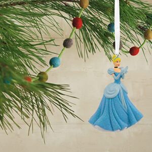 Hallmark Disney Cinderella Holding Glass Slipper Christmas Ornament