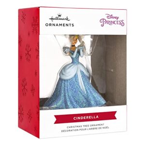 Hallmark Disney Cinderella Holding Glass Slipper Christmas Ornament