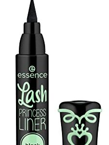 essence | Lash Princess Eyeliner Pen | Smudge Proof & Easy to Use | Vegan & Cruelty Free | Free From Parabens-Fragrance & Microplastic Particles (Black)