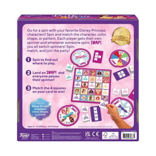 Funko Disney Princess Pattern Party Game