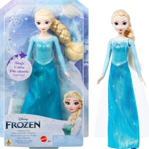 Mattel Disney Frozen Toys, Singing Elsa Doll with Signature Clothing, Sings “Let It Go” from the Movie Frozen