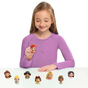 Disney Doorables Glitter and Gold Princess Collection Peek, 8 Blind Bag Inspired Figures, Officially Licensed Kids Toys for Ages 5 Up by Just Play